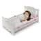 Badger Basket White Rose Doll Bed with Bedding